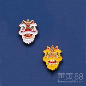 舞獅徽章 傳統文化的靈動傳遞